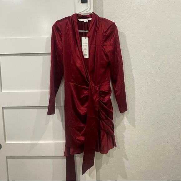 NWT Veronica Beard Agatha Wrap Dress Size 2 - Picture 4 of 7